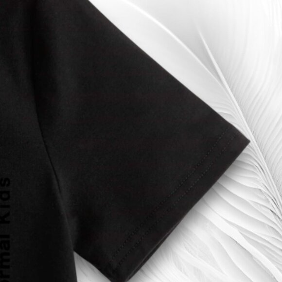 Summer Men's Baroque Print Collar Polo Shirt Size: L - Picture 5 of 5